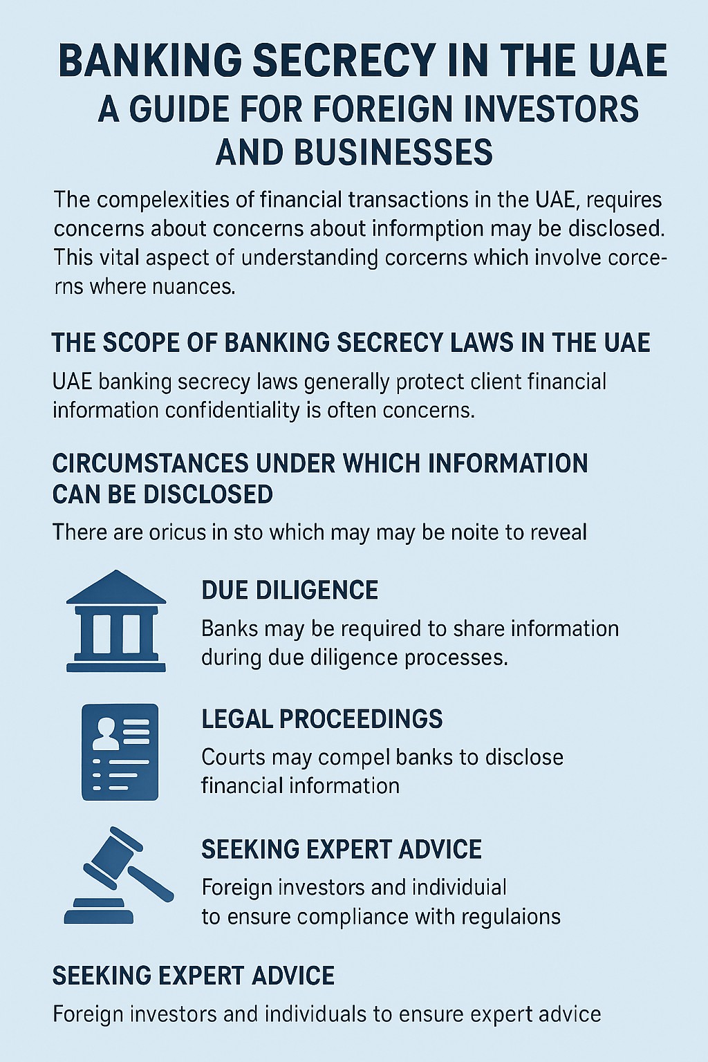 Banking Secrecy in the UAE: A Guide for Foreign Investors and Businesses