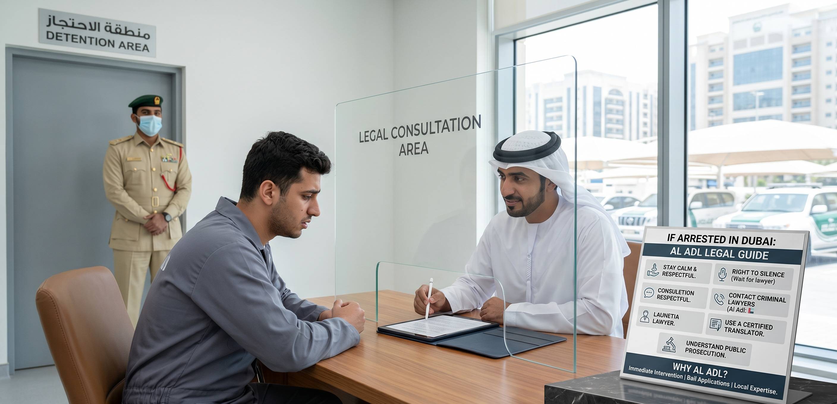 What Should I Do If I Am Arrested in Dubai? A Legal Guide by Al Adl